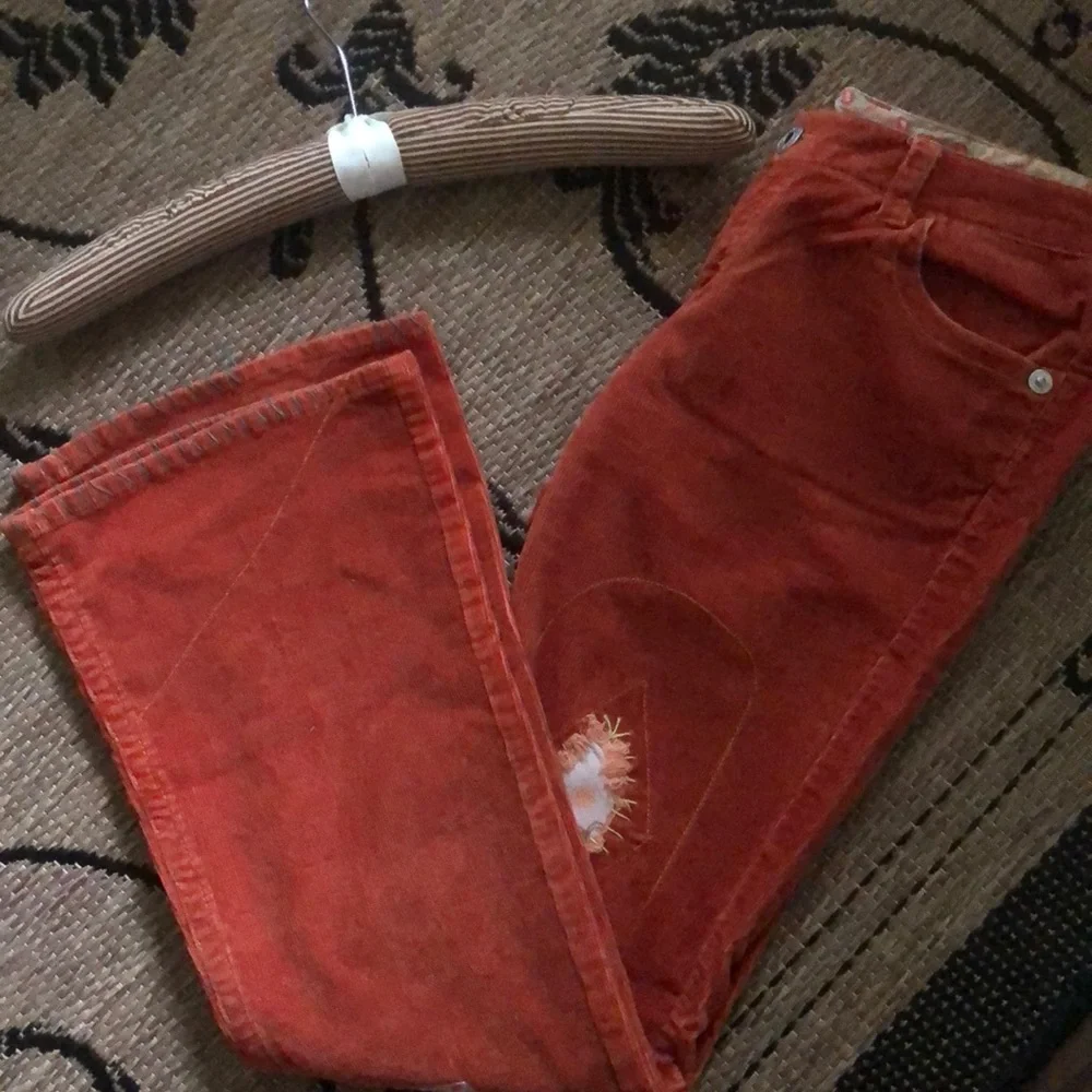 Vintage orange Corduroy Bootcut pants🌺 - Picture 4 of 7